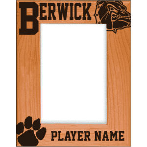 Image of berwick bulldogs custom player frame